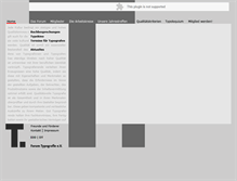 Tablet Screenshot of forum-typografie.de